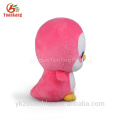 Custom plush mini pink soft stuffed penguin toys